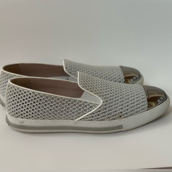 Miu Miu Donna White Sneakers - Picture 5 of 7